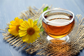 natural cough remedies - herbal tea